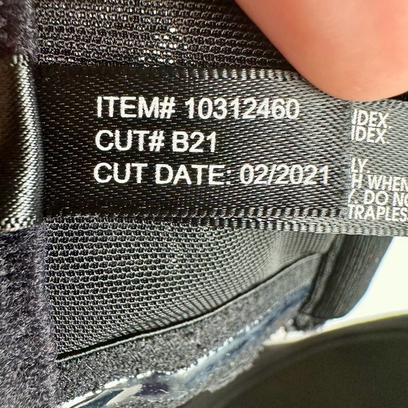 Torrid Curve Strapless Bra Plus‎ sz. 40 F Black Lightly Lined Smooth - Picture 5 of 9